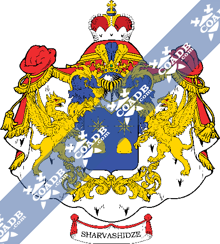 Sharvashidze Coat of Arms (name plate 2).png